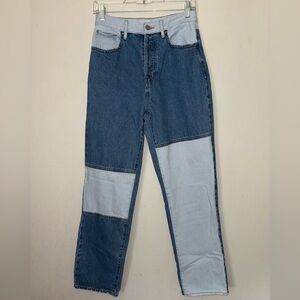 Pacsun Two-Tone Blue Women’s Dad Jeans size 27